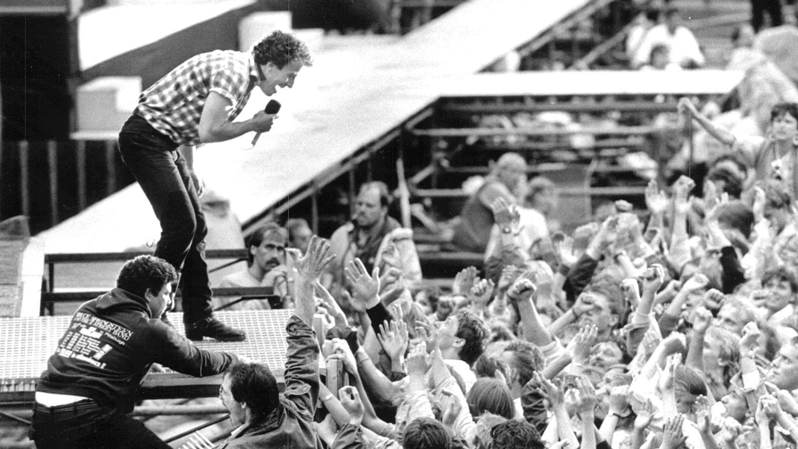 Bruce Springsteen på Ullevi 1985.
