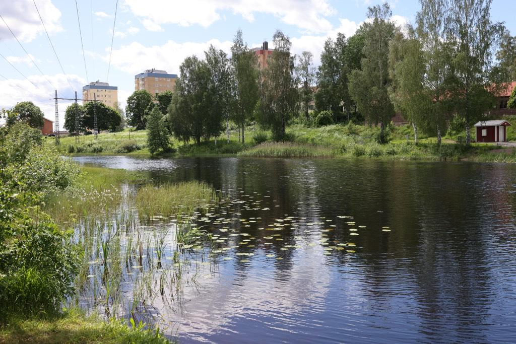 Uvån i Hagfors, där pojken hittades död i juni 2021. Arkivbild.