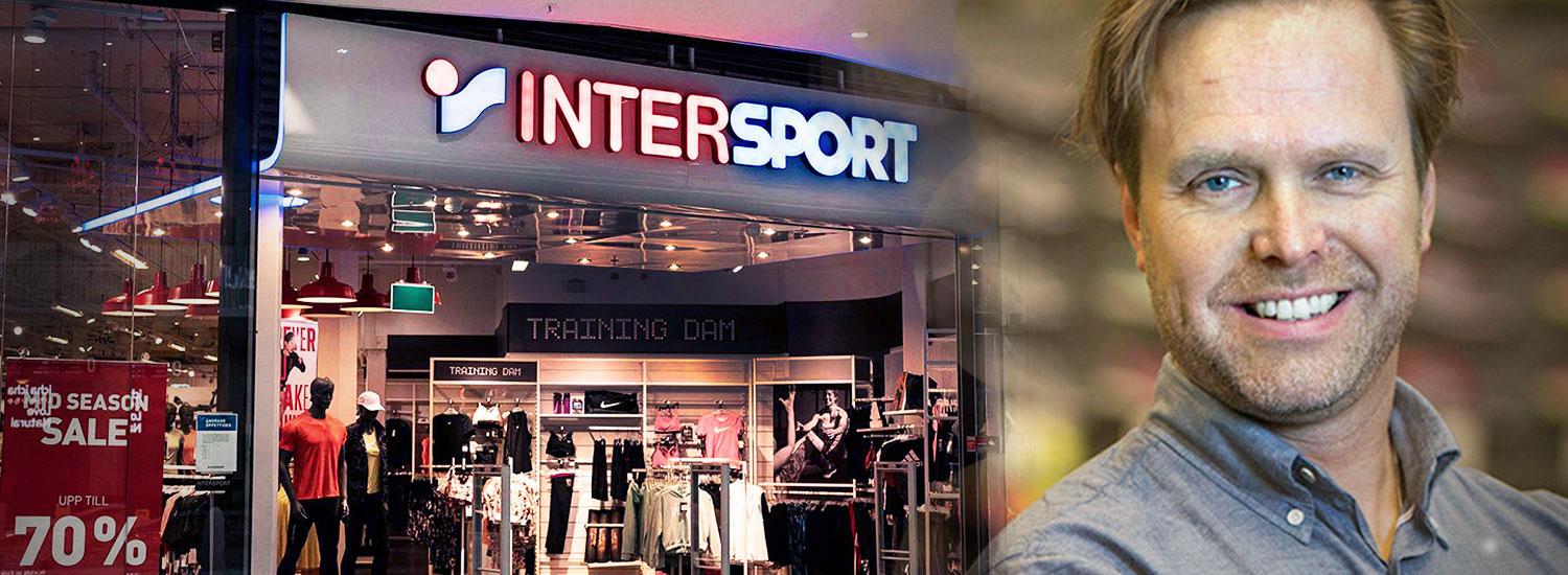 Marcus Wibergh är vd för butikskedjan Intersport som drabbats hårt av det tuffa ekonomiska läget i och med coronapandemin.