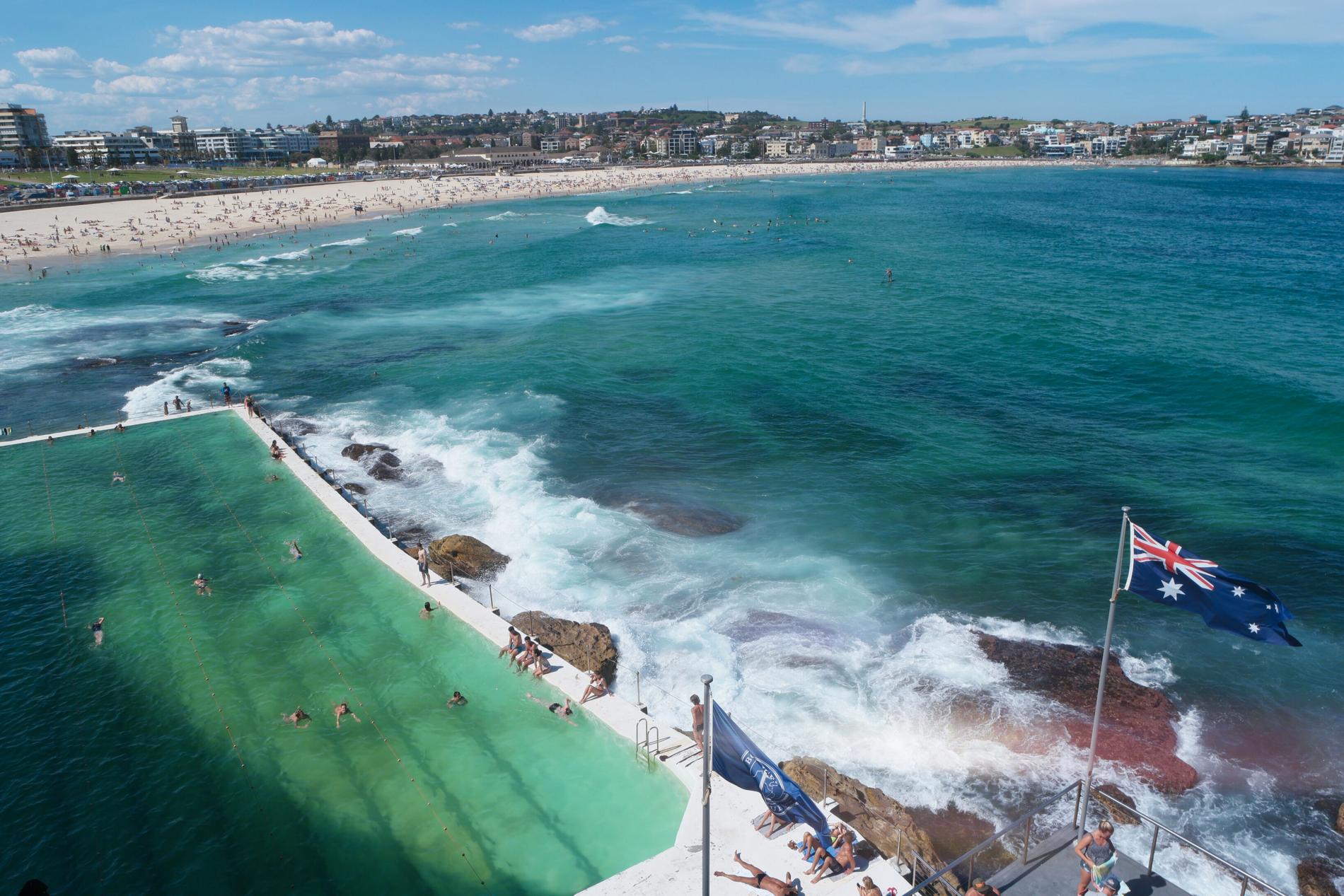 En strandkåk i Bondi kan det bli för lottovinnaren i Sydney. Arkivbild.