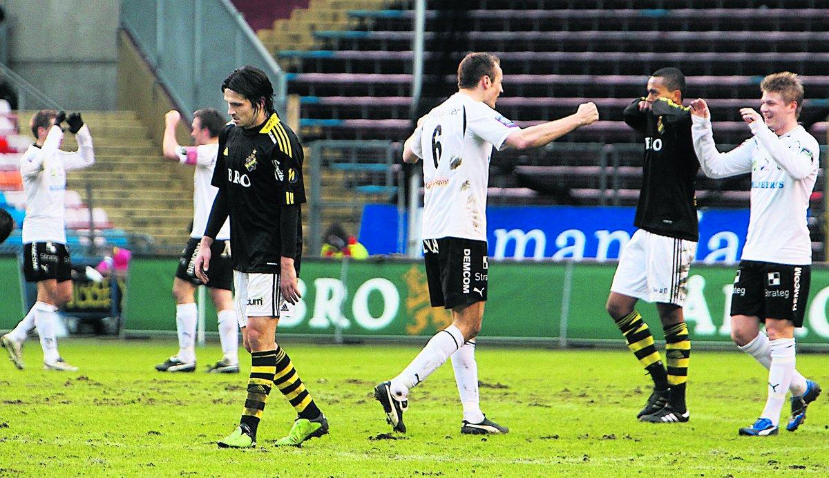 ”visa att du är värd märket” Bojan Djordjic kräver mer av AIK: ”Vem som helst kan spela i AIK när det går bra. Det är när det går tungt som man ska kavla upp ärmarna och visa att man är värd märket”.
