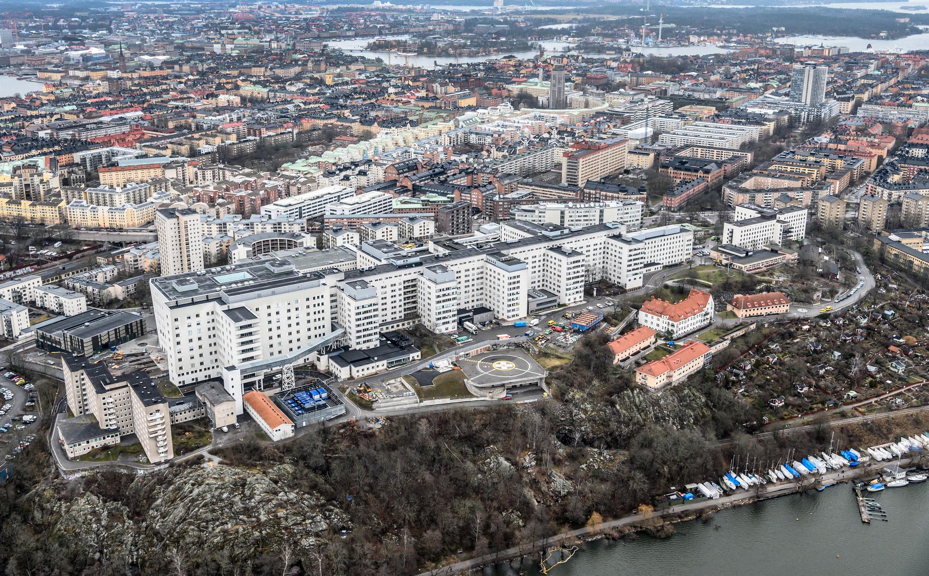 I berget under Södersjukhuset finns stora utrymmen som kan fungera som ett akut- och katastrofmedicinskt centrum, DEMC. Arkivbild.