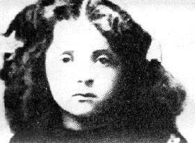 En ung Golda Meir.
