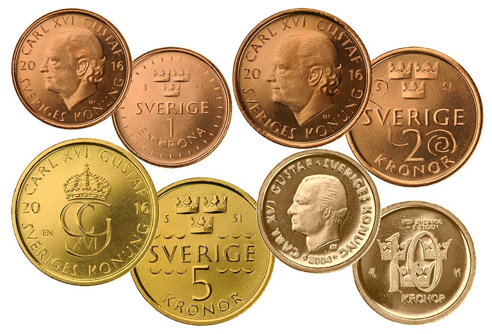 Sveriges nya mynt. 