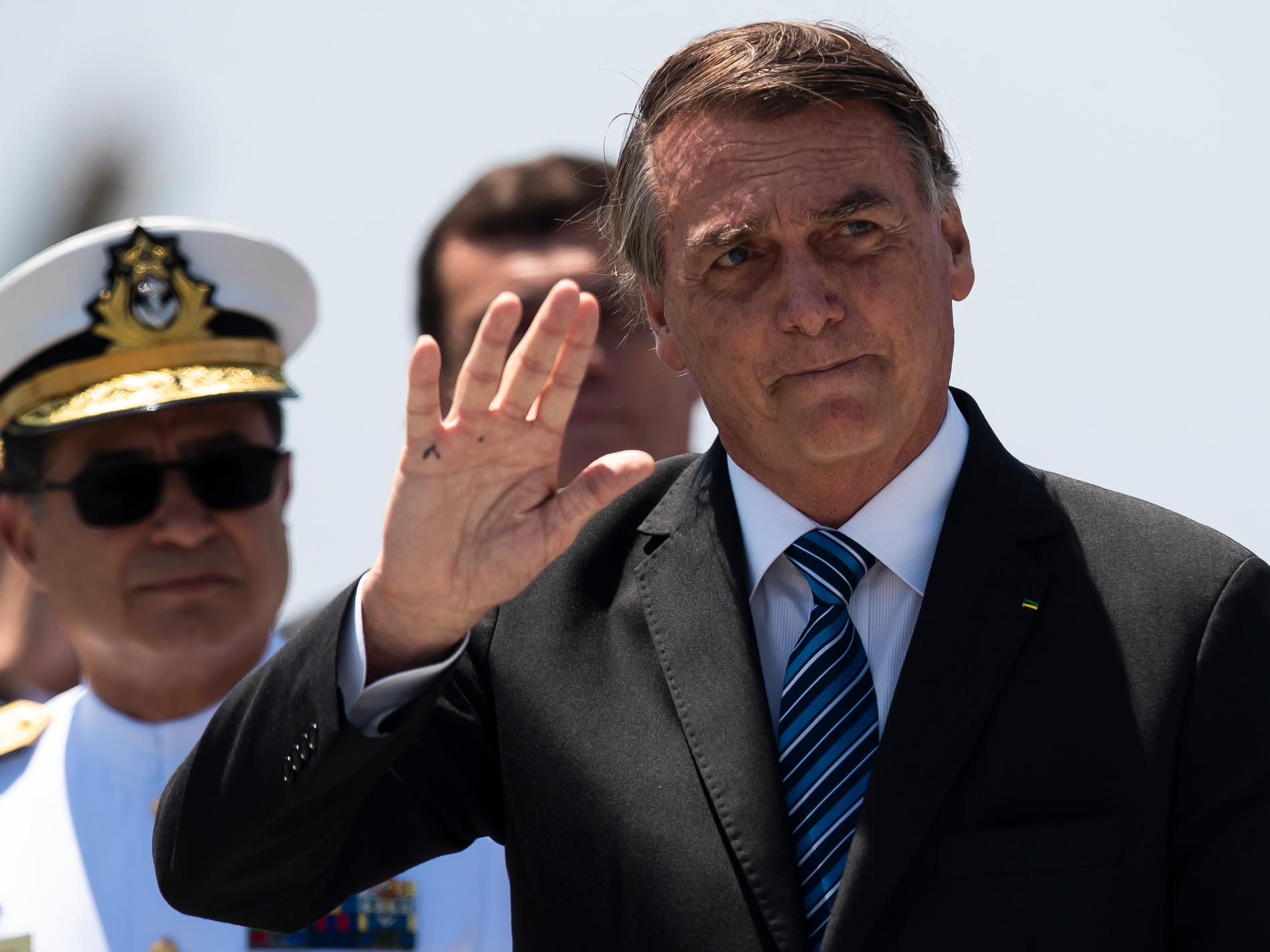 Bolsonaro söker visum i USA