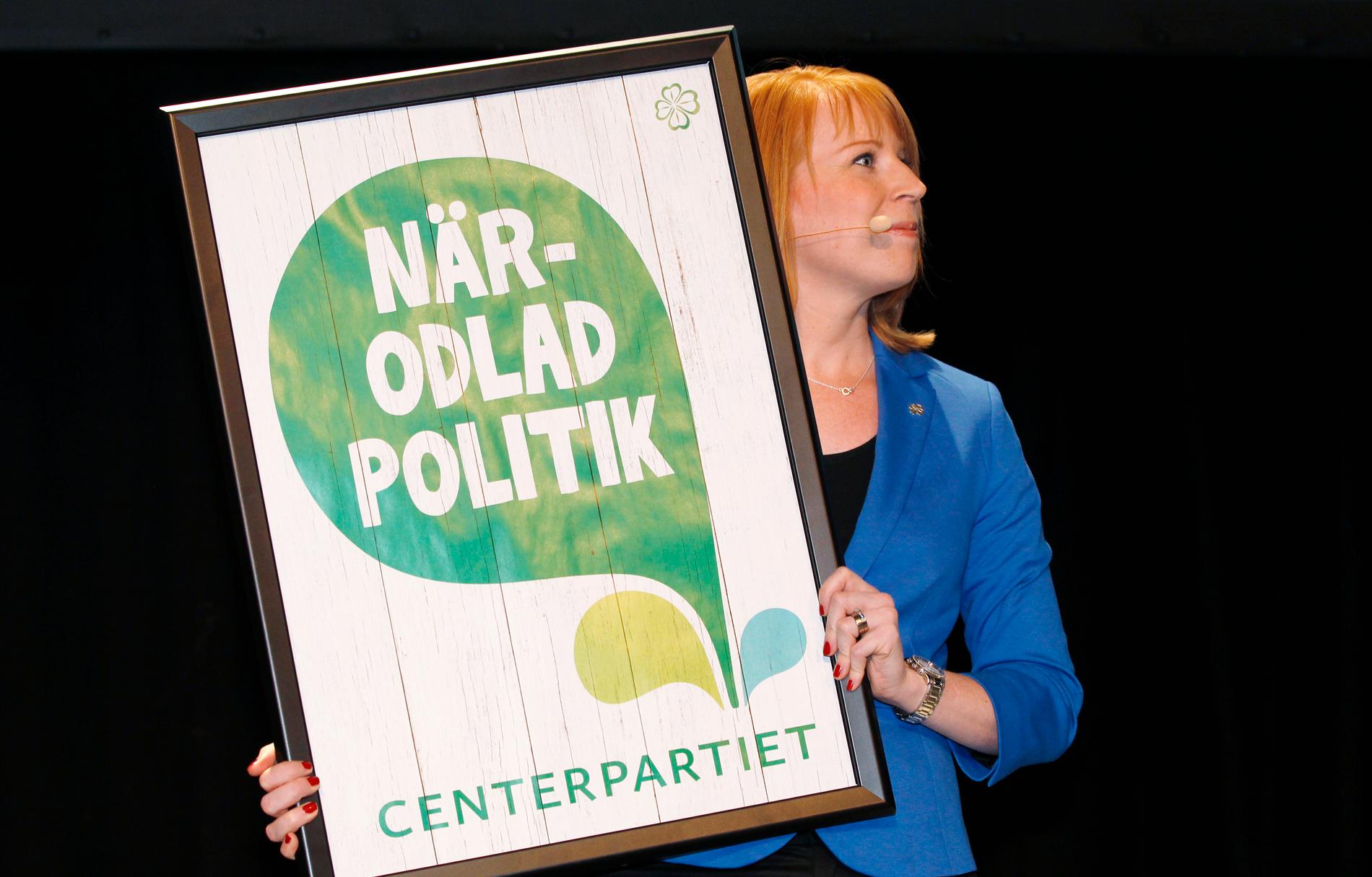 Annie Lööf på Landsbygdsriksdagen 2014. 