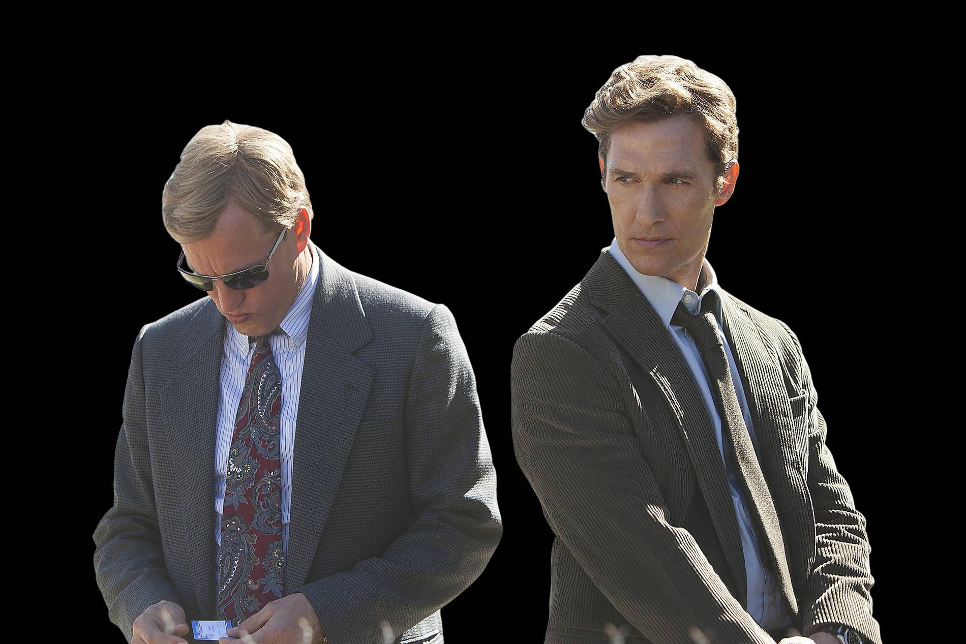 Harrelson och McConaughey i ”True Detective”.