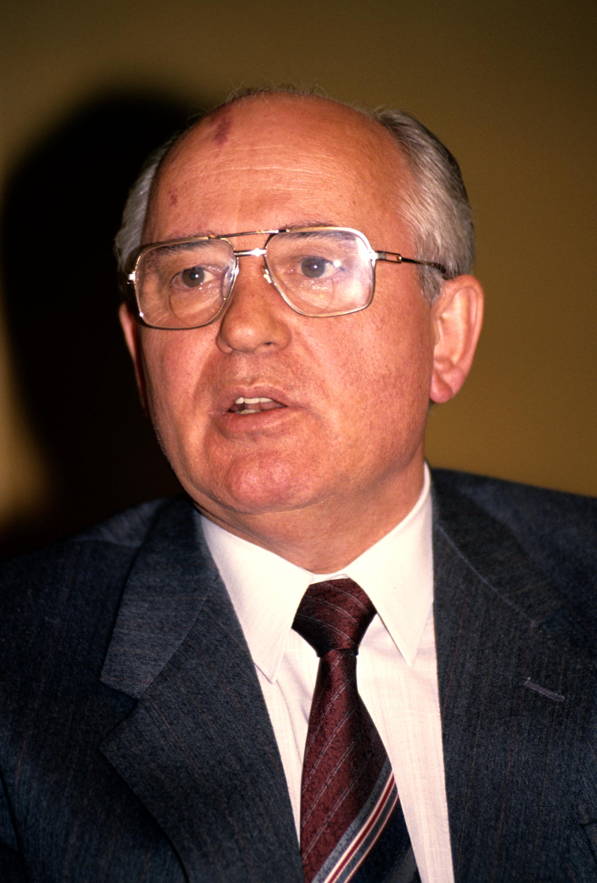 Michail Gorbatjov, Sovjetunionens ledare 1985–1991.