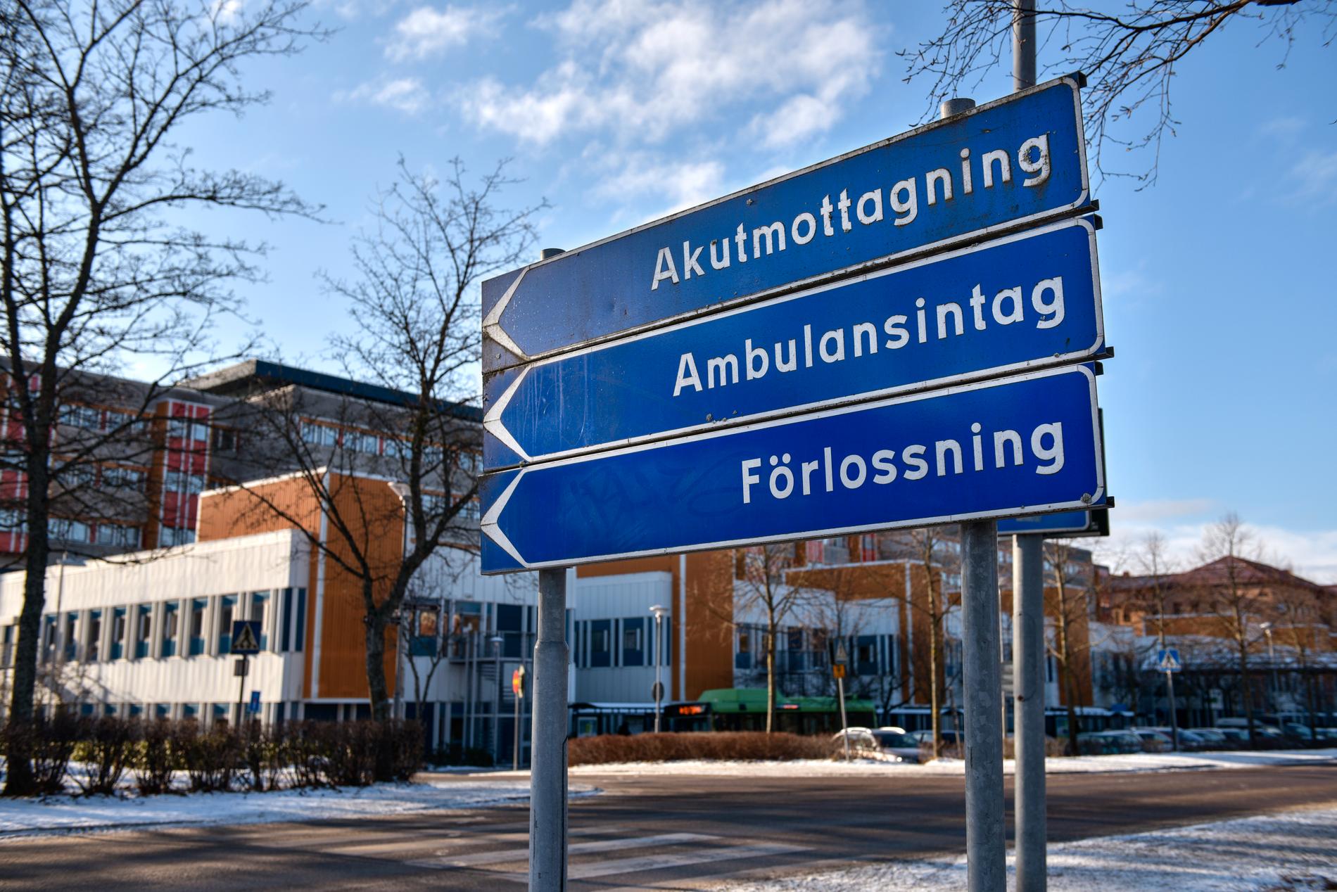 Mälarsjukhuset i Eskilstuna. Arkivbild