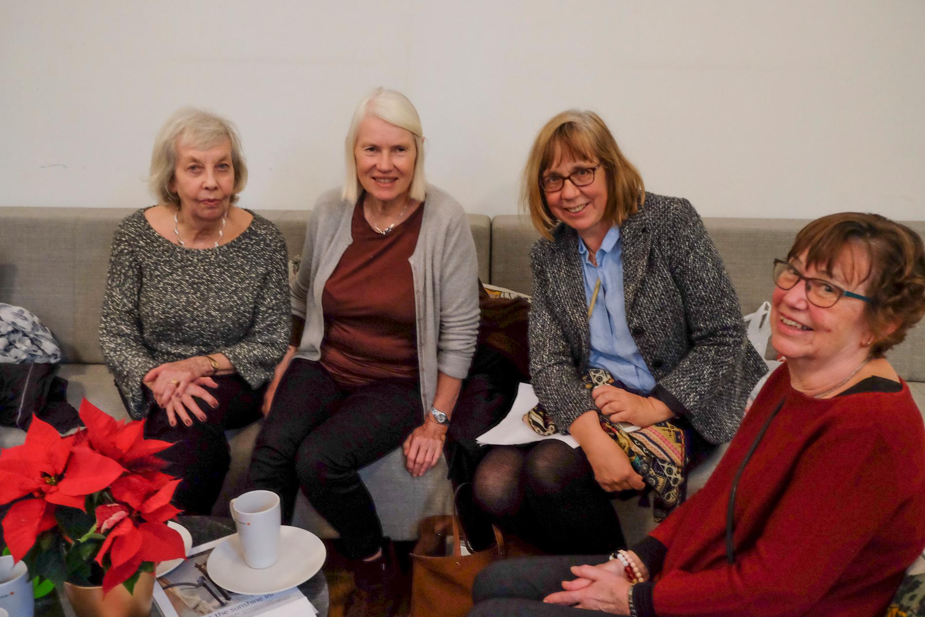 De svenska pensionärerna Marianne Shlackman, Ann-Marie Faircloth och Eva Sedgwick är trots att de har bott i England sedan 1960-70-talen oroade kring om de kan stanna efter brexit.