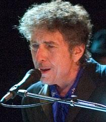 Bob Dylan hedras med pris.