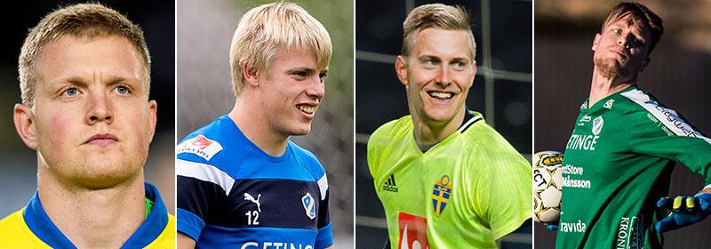 Erlandsson, Pettersson, Johnsson och Nilsson.