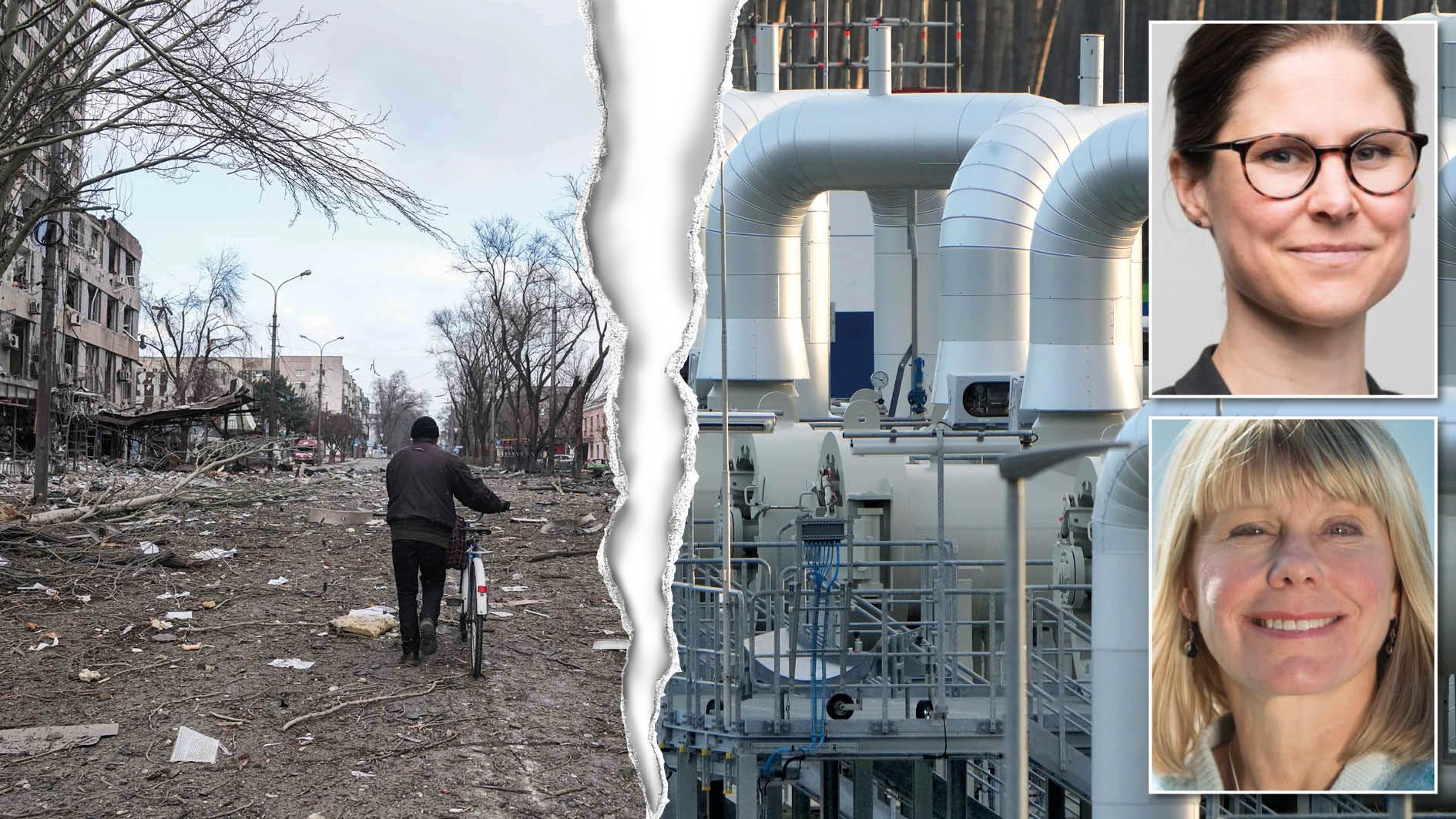 Sverige bör vara drivande inom EU för att helt stoppa importen och på sikt fasa ut användningen av fossilgas och olja från Ryssland, skriver Naturskyddsföreningen.