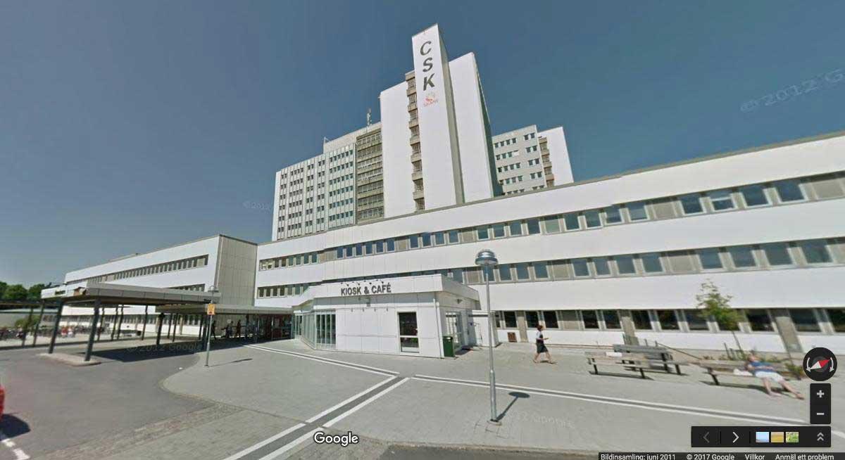 Centralsjukhuset Kristianstad.