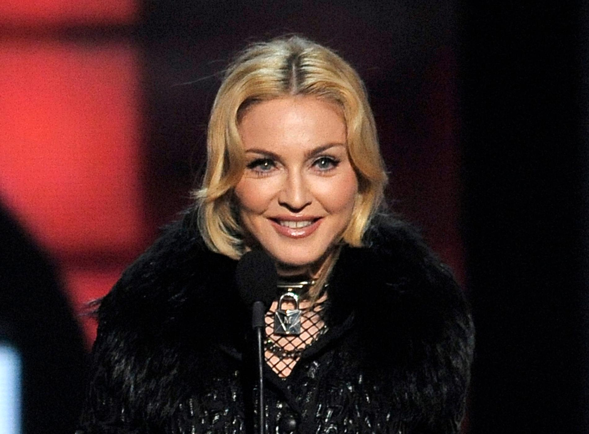 Madonna samarbetar med Max Martin. Arkivbild.