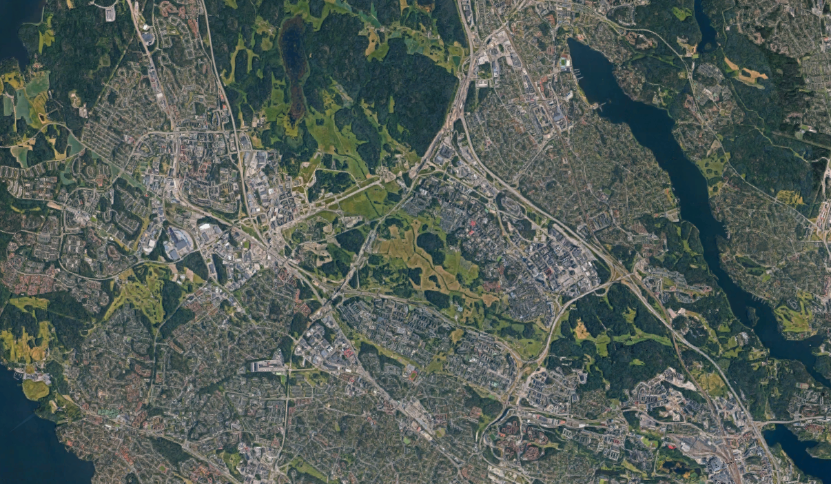 Karta över Jakobsberg. 