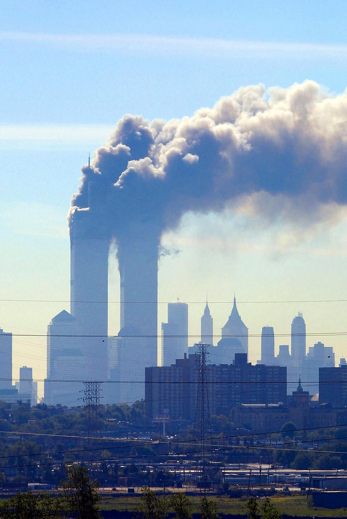 World Trade Center, New York, 11 september 2001.