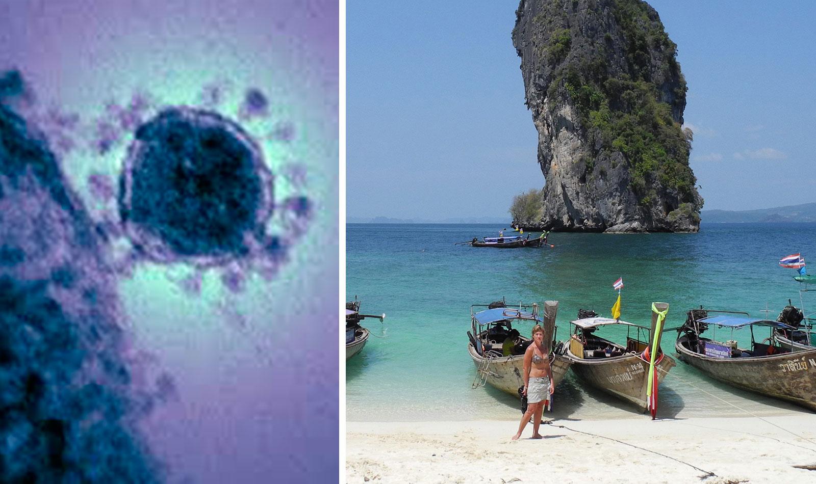 Många uppger att de hellre semestrar vid medelhavet än i Thailand, på grund av coronaviruset.