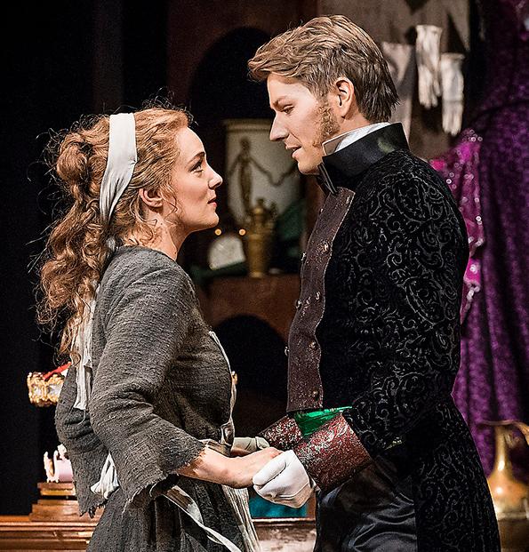 Johanna Rudström och Ole Aleksander Bang i Rossinis ”Askungen” på Kungliga Operan.
