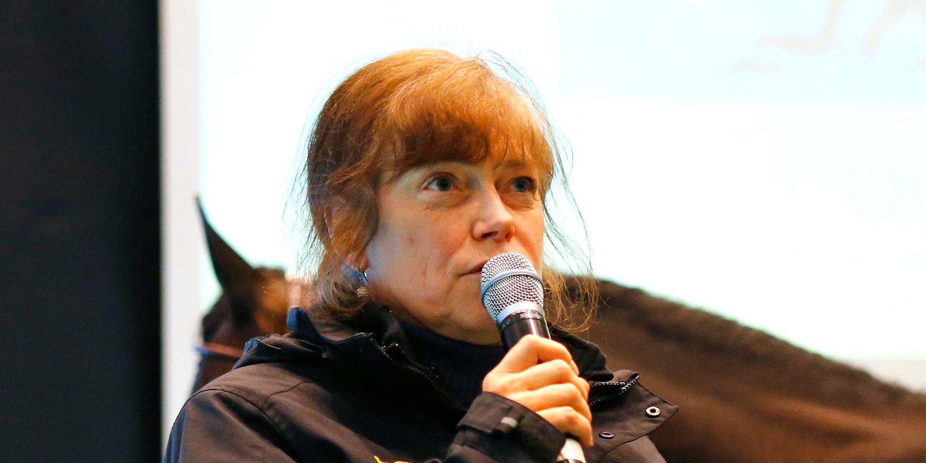 Christina Olsson, avelschef på Svensk Travsport. 