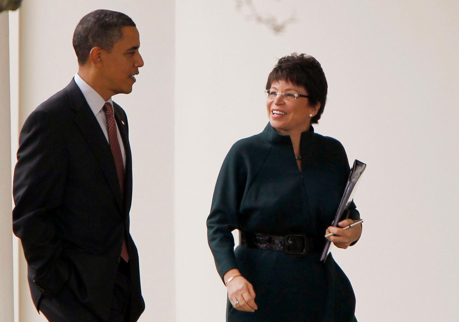 President Barack Obamas medarbetare Valerie Jarrett.