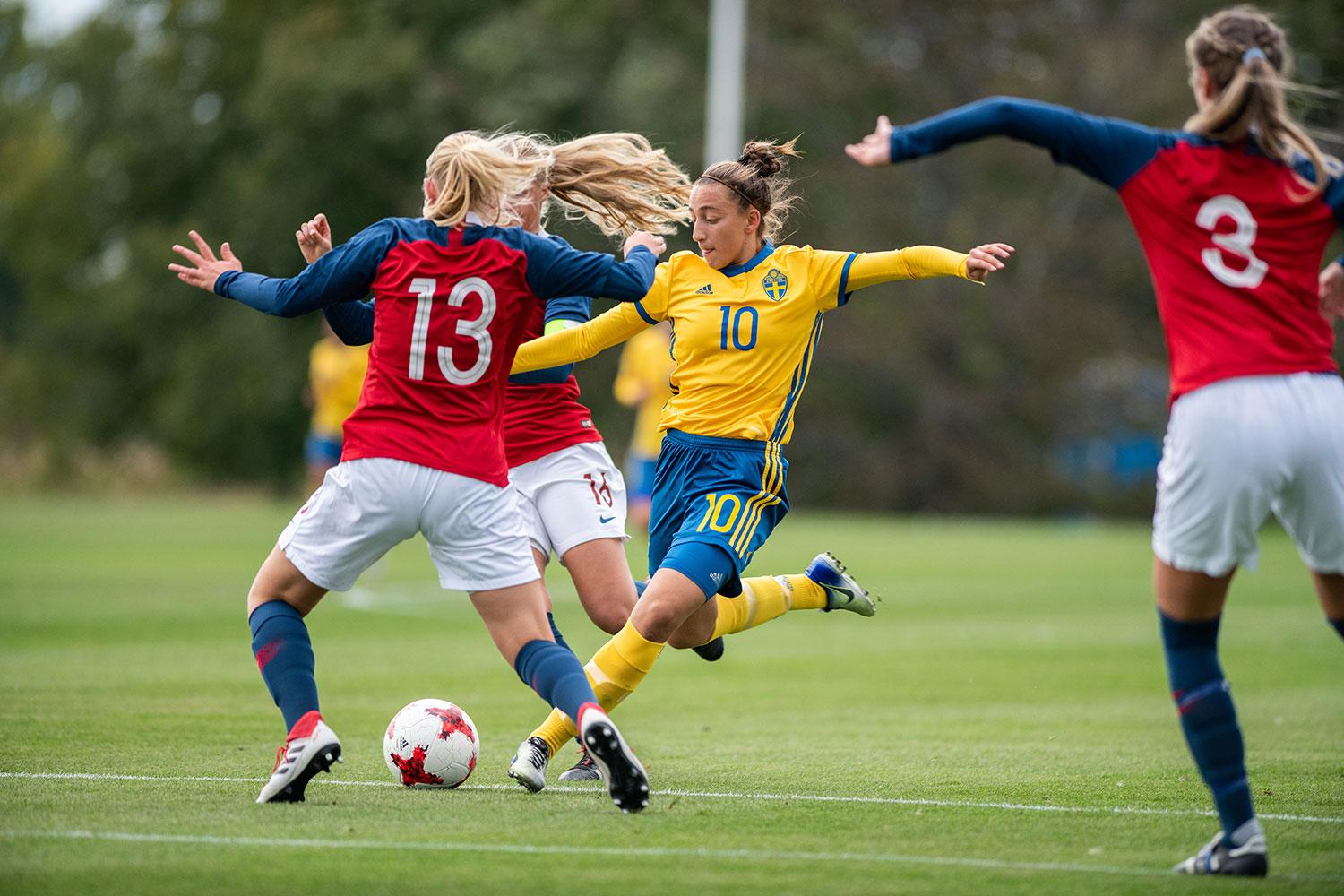 AIK-spelaren Rosa Kafaji.