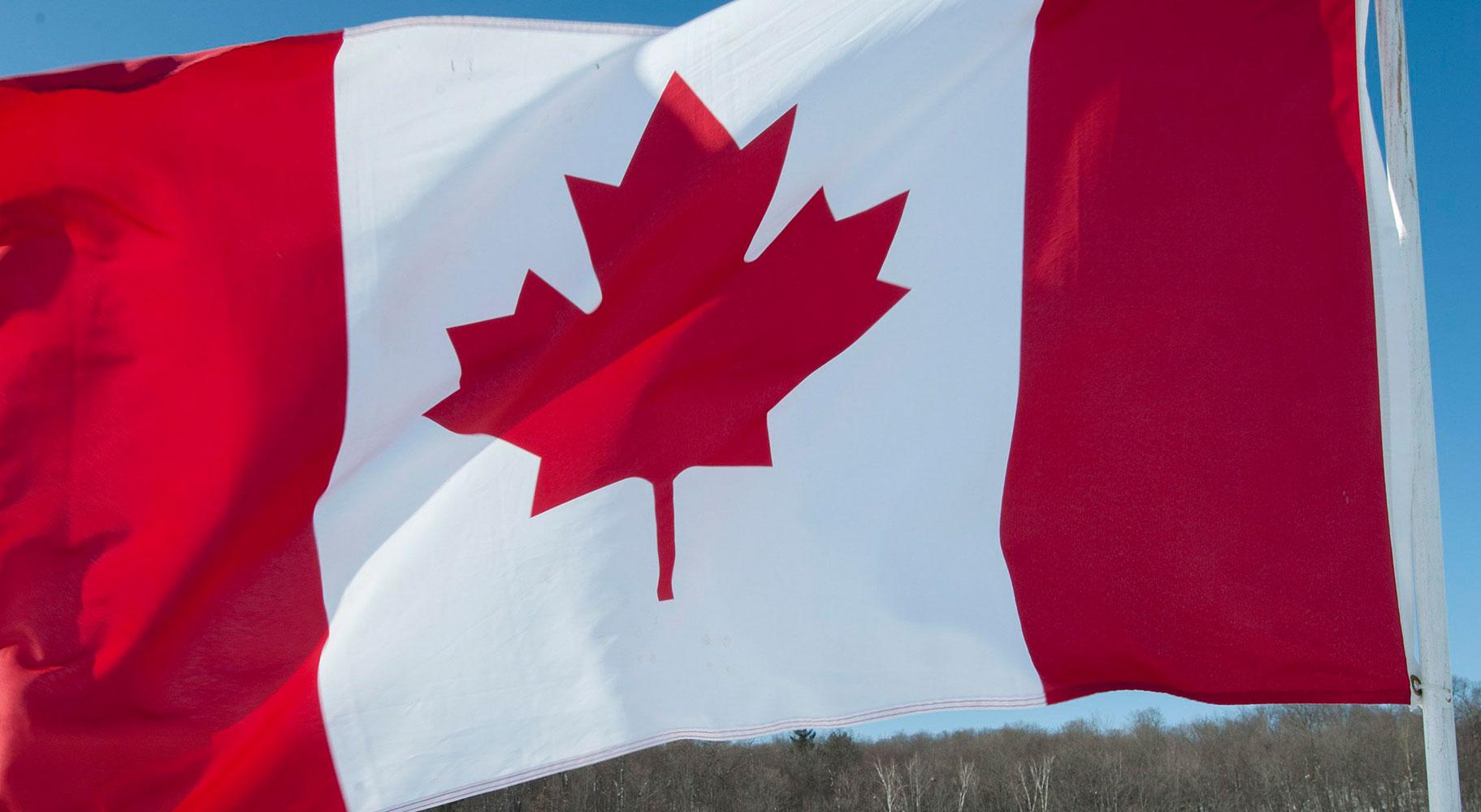 Kanadas flagga.