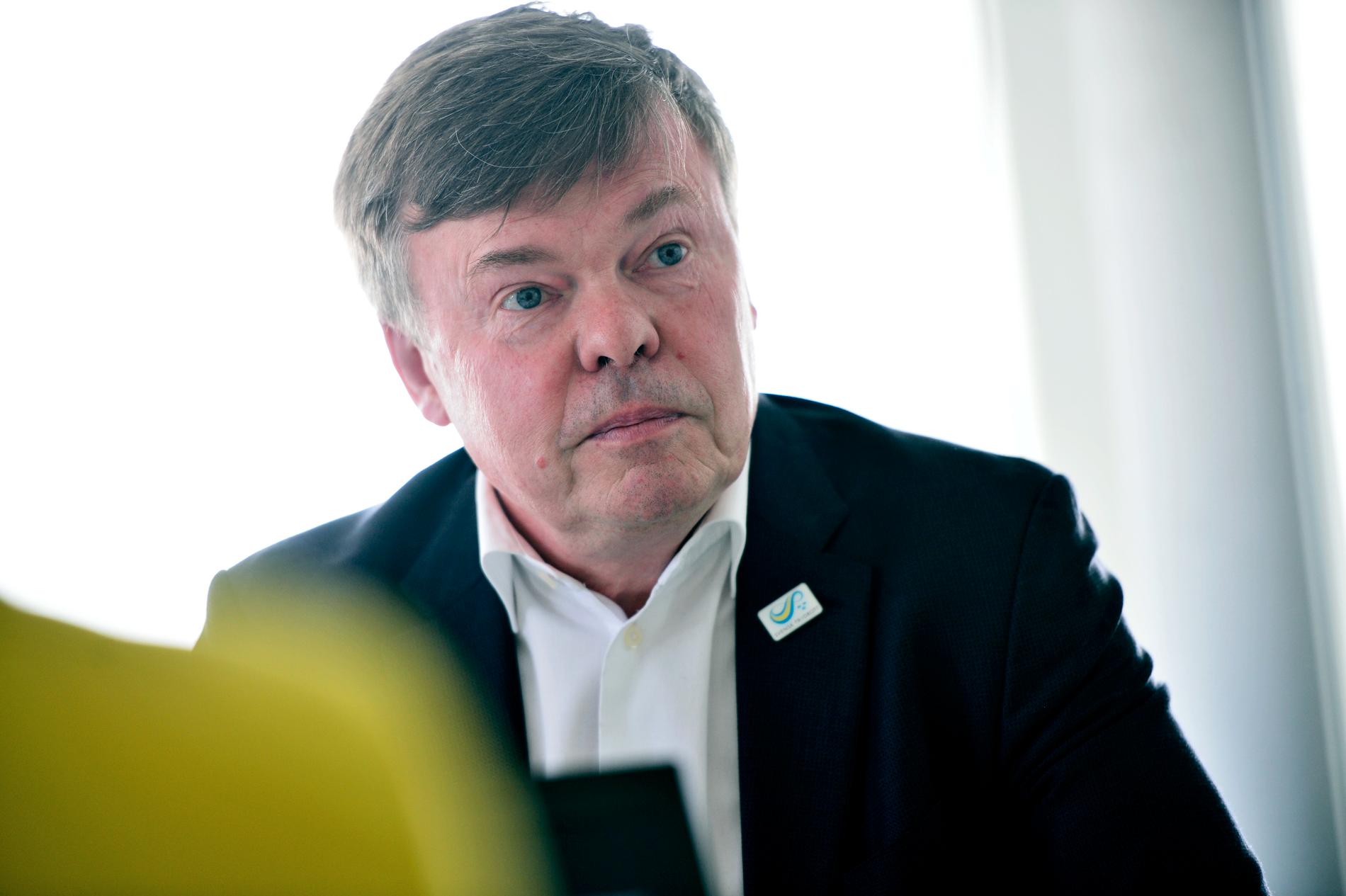 Ordföranden Björn O Nilsson.