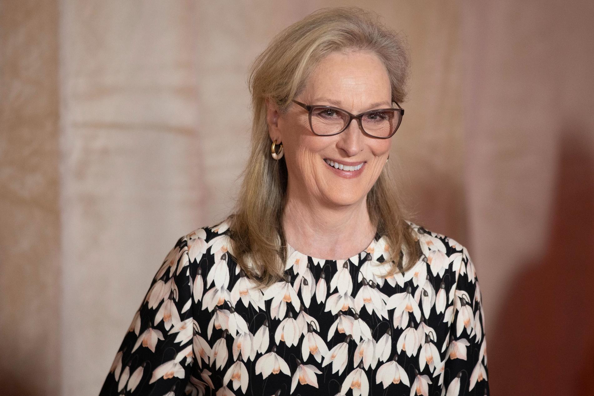 Meryl Streep gör en roll i tv-serien "Only murders in the building". Arkivbild.