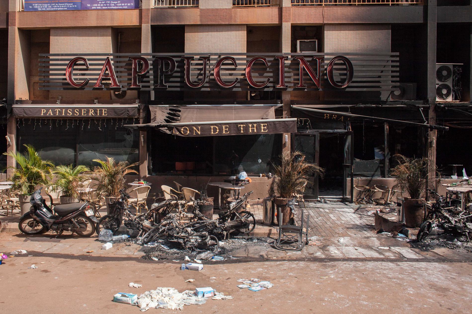 Attacken i Ouagadougou i januari 2016 krävde 30 liv.