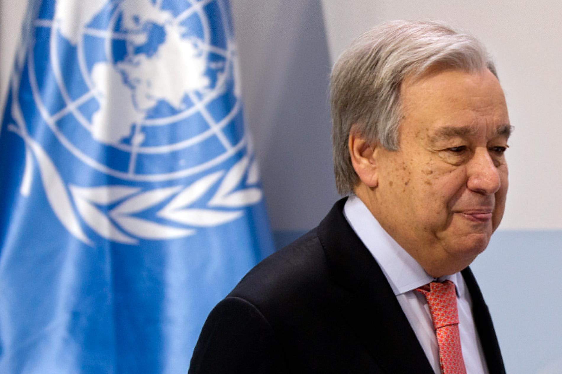 FN:s generalsekreterare Antonio Guterres tycker inte att de stora utsläpparna i världen gör tillräckligt.