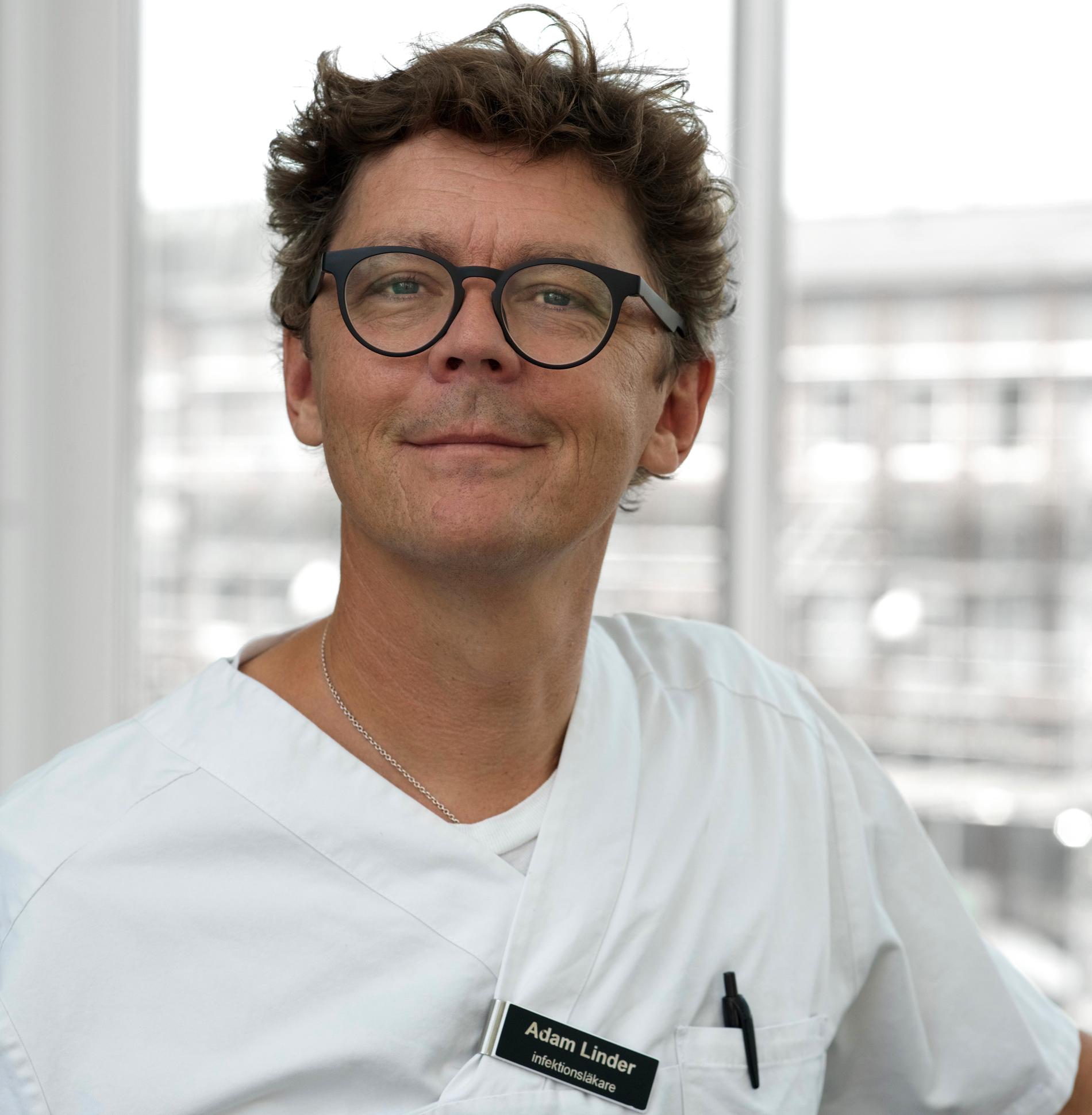 Adam Linder, överläkare på infektionskliniken på Skånes universitetssjukhus och sepsisforskare vid Lunds universitet.