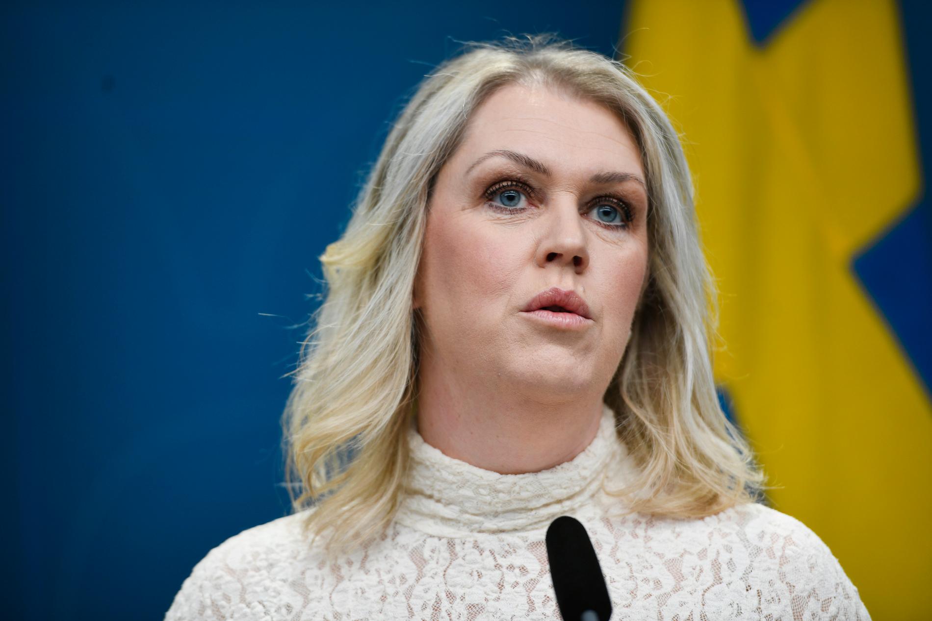 Socialminister Lena Hallengren (S)