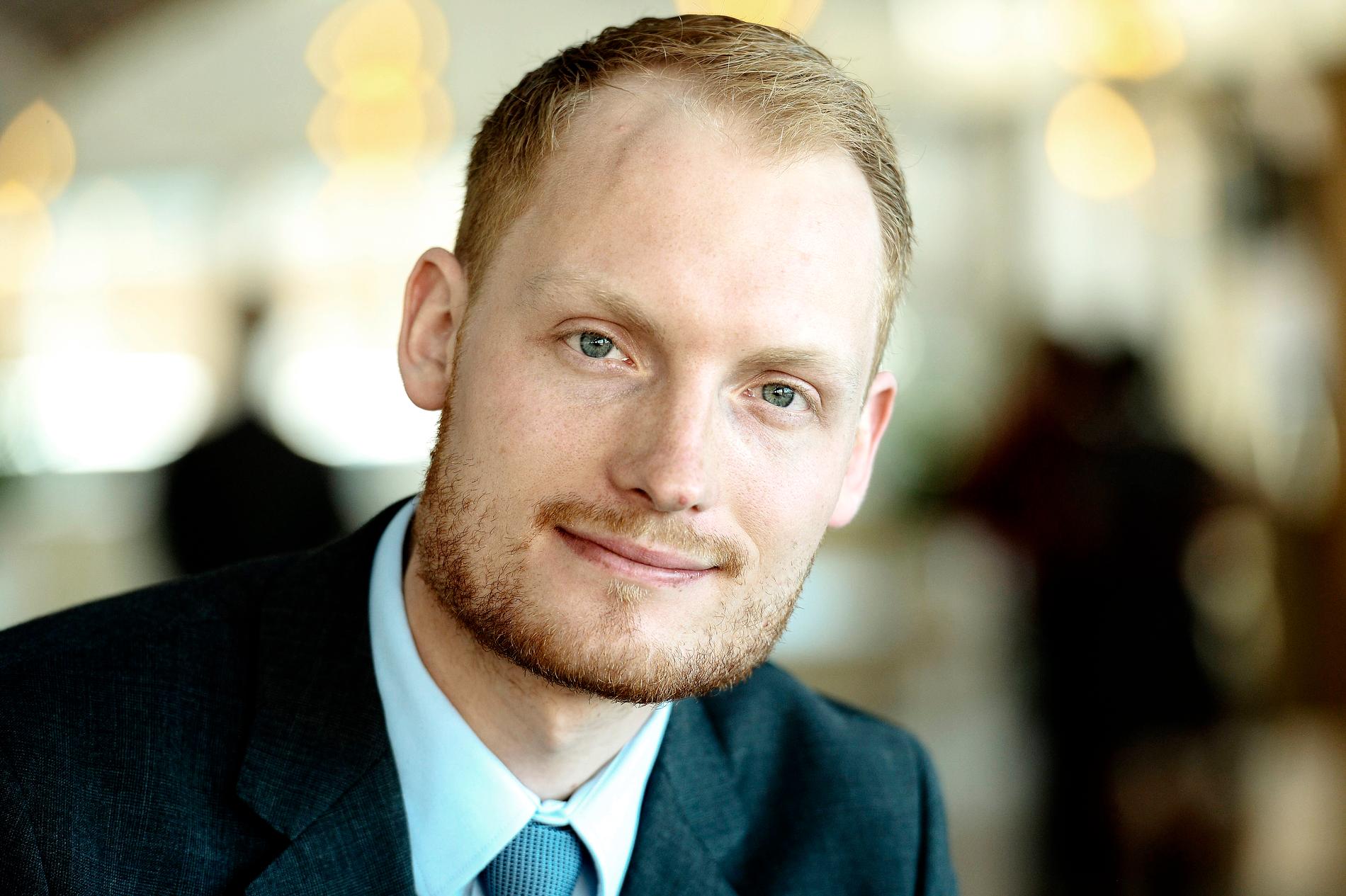 Aron Emilsson, SD:s delegationsledare i Nordiska rådet.