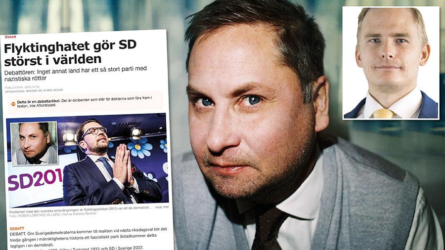 Henrik Arnstad är skyldig alla utomeuropeiska invandrare som röstar på Sverigedemokraterna en ursäkt,  skriver Henrik Gustafsson, SD.