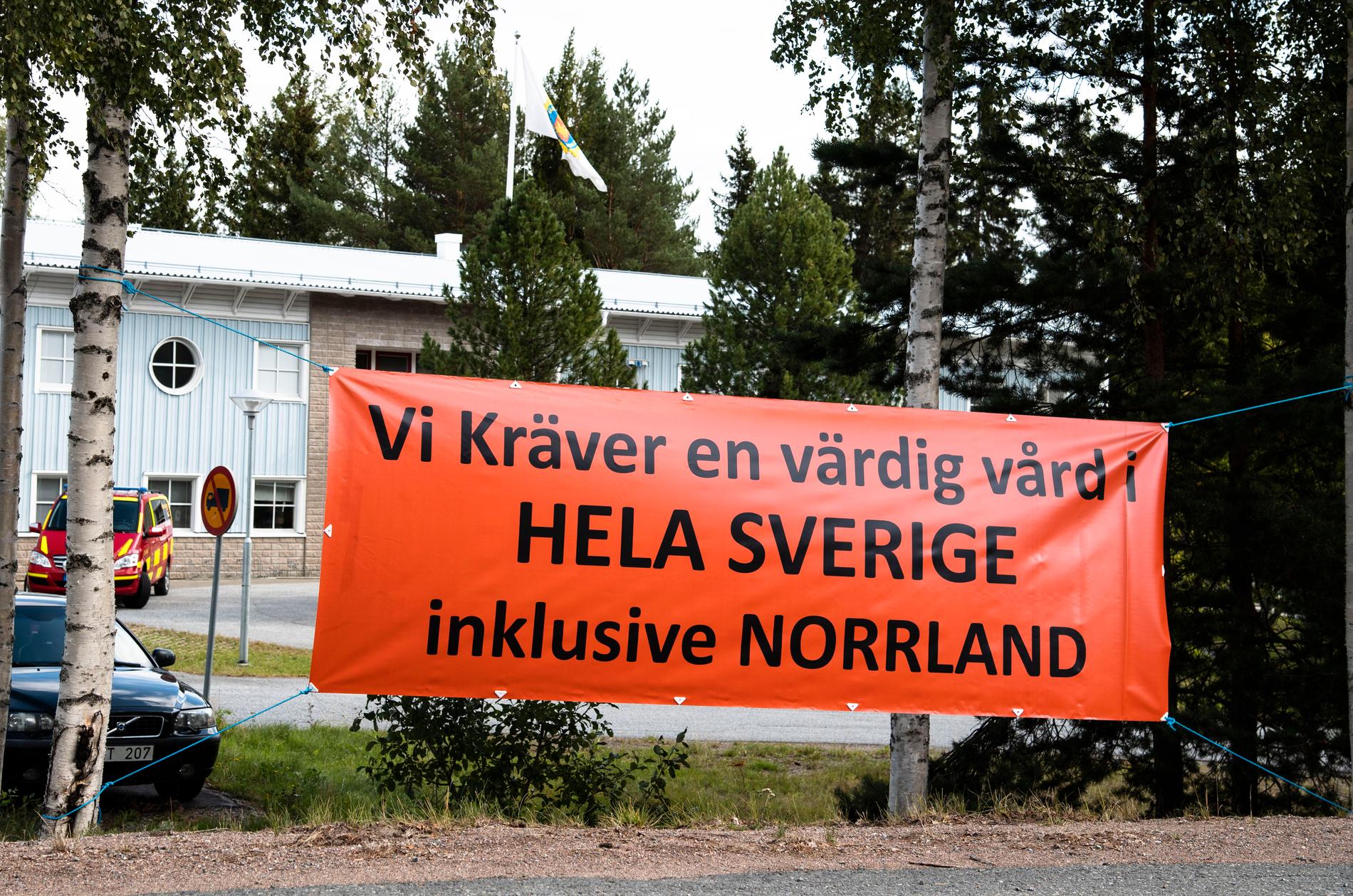 Stefan Löfven besökte Sollefteå i mitten på augusti under sin Norrlandsturné.