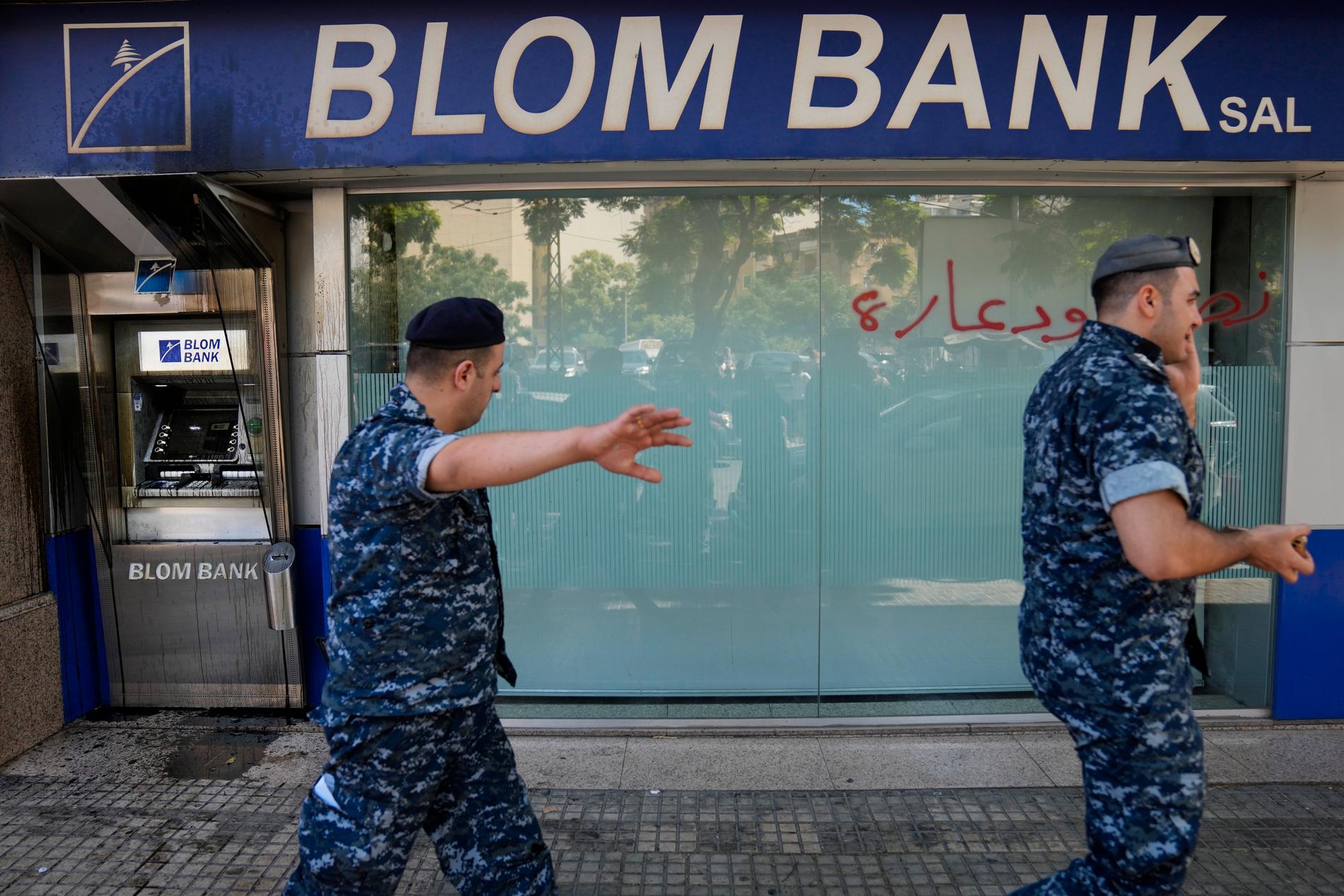 Libanon befinner sig just nu i en ekonomisk kris. 