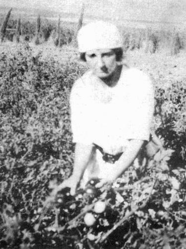 Golda Meir i kibbutz Merhavia.