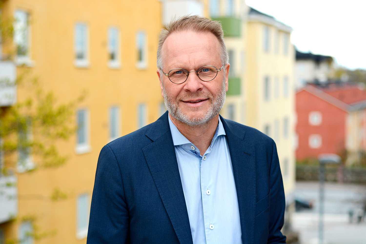 Mäklarsamfundets vd Björn Wellhagen.