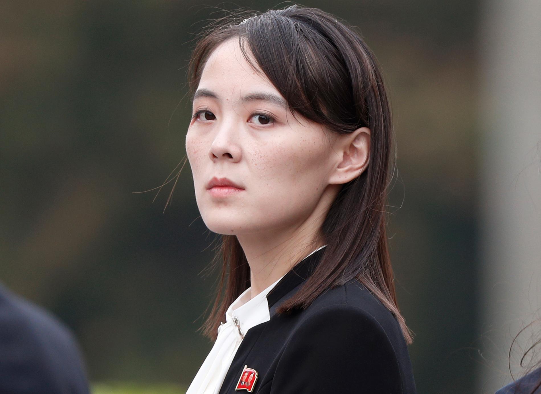 Kim Yo-Jong är syster till Kim Jong Un.