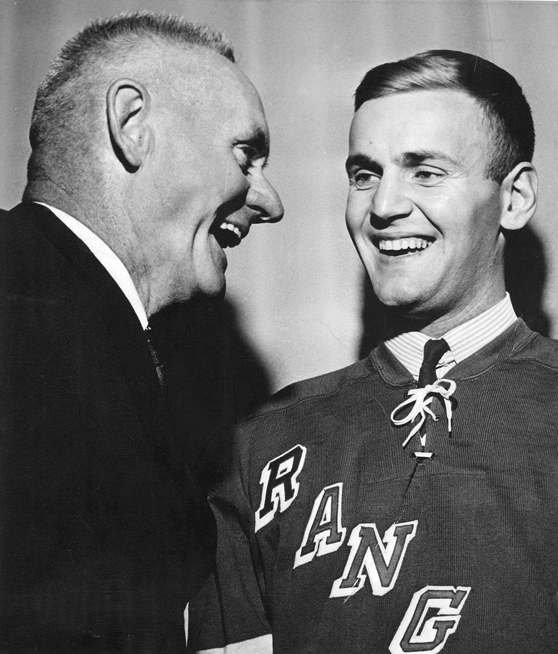 Ulf Sterner var vår första exporterade NHL-spelare i New York Rangers säsongen 1962/1963