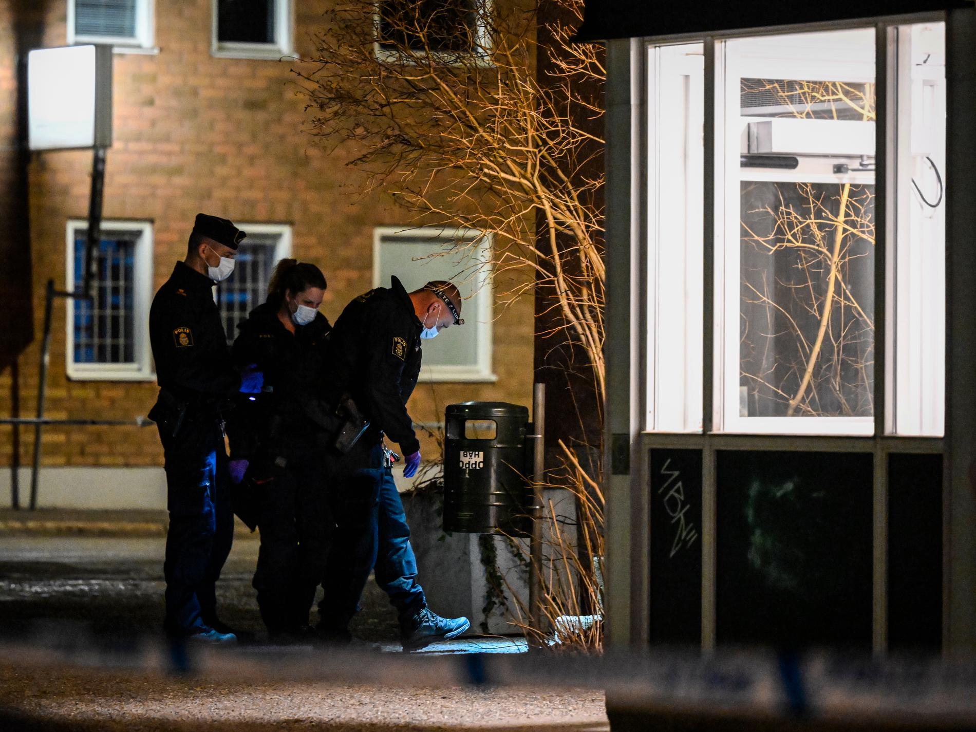 Misstänkt knivmord i södra Stockholm