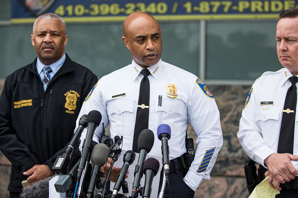 Baltimores polischef Anthony Batts