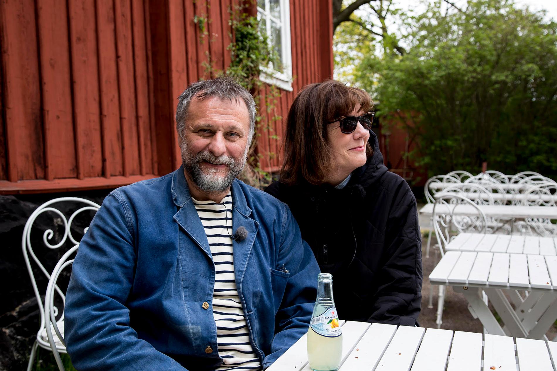 Michael Nyqvist och Susanne Cederberg
