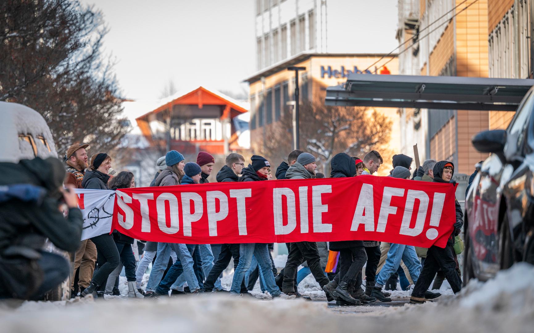 I helgen demonstrerade hundratusentals personer mot det högernationalistiska partiet i Tyskland, AFD.