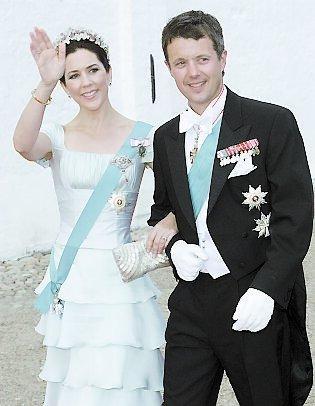 Danske kronprinsen Frederik och kronprinsessan Mary.