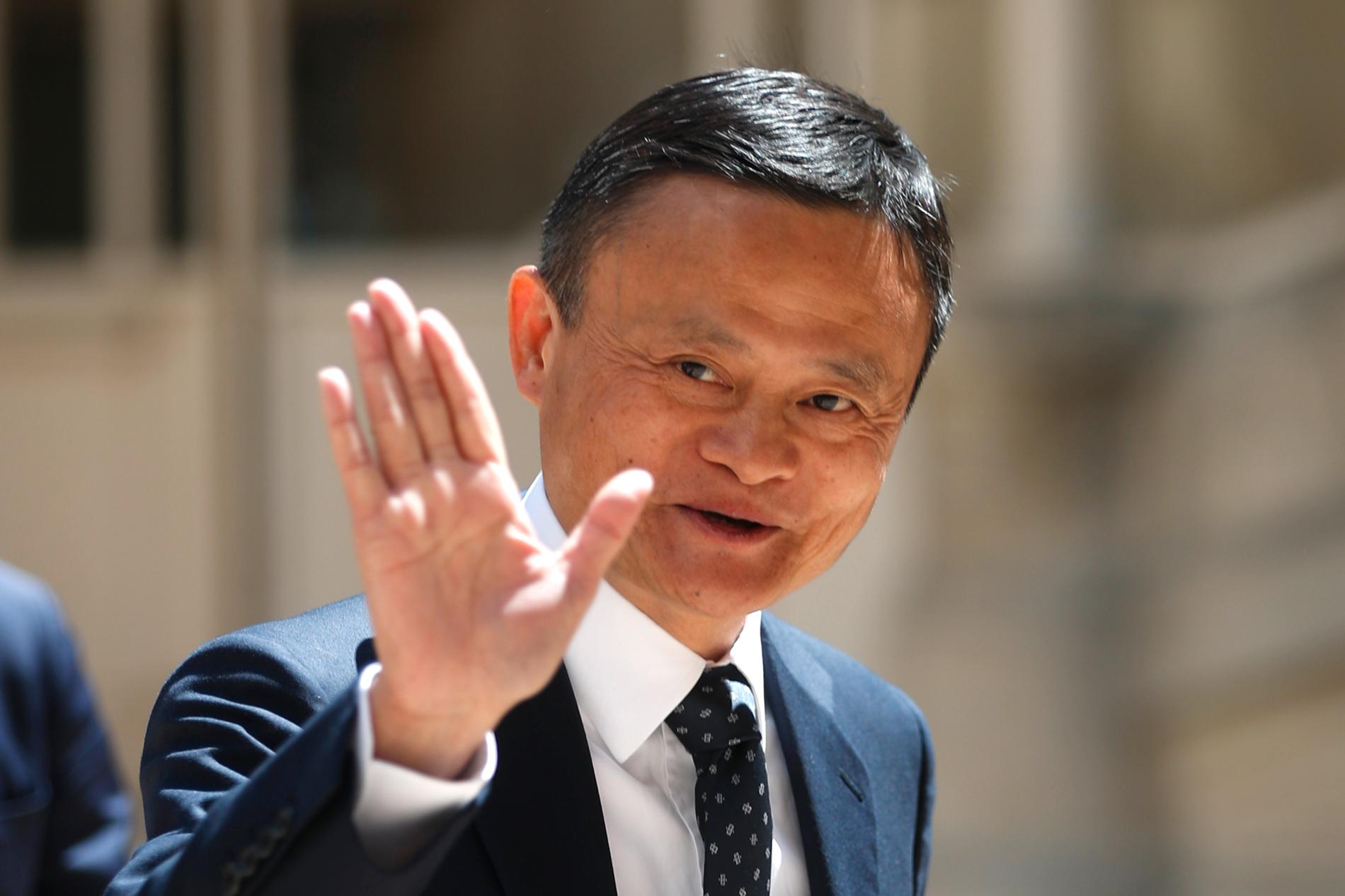Jack Ma har kunnat se sin förmögenhet öka markant. Arkivbild.