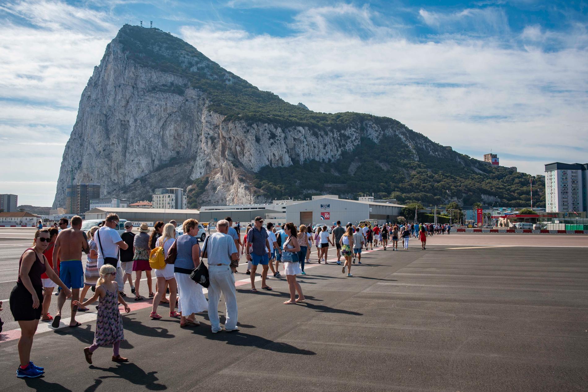 Gibraltar räknas i Storbritannien som ett BOT – ett brittiskt utomeuropeiskt territorium. Arkivfoto.