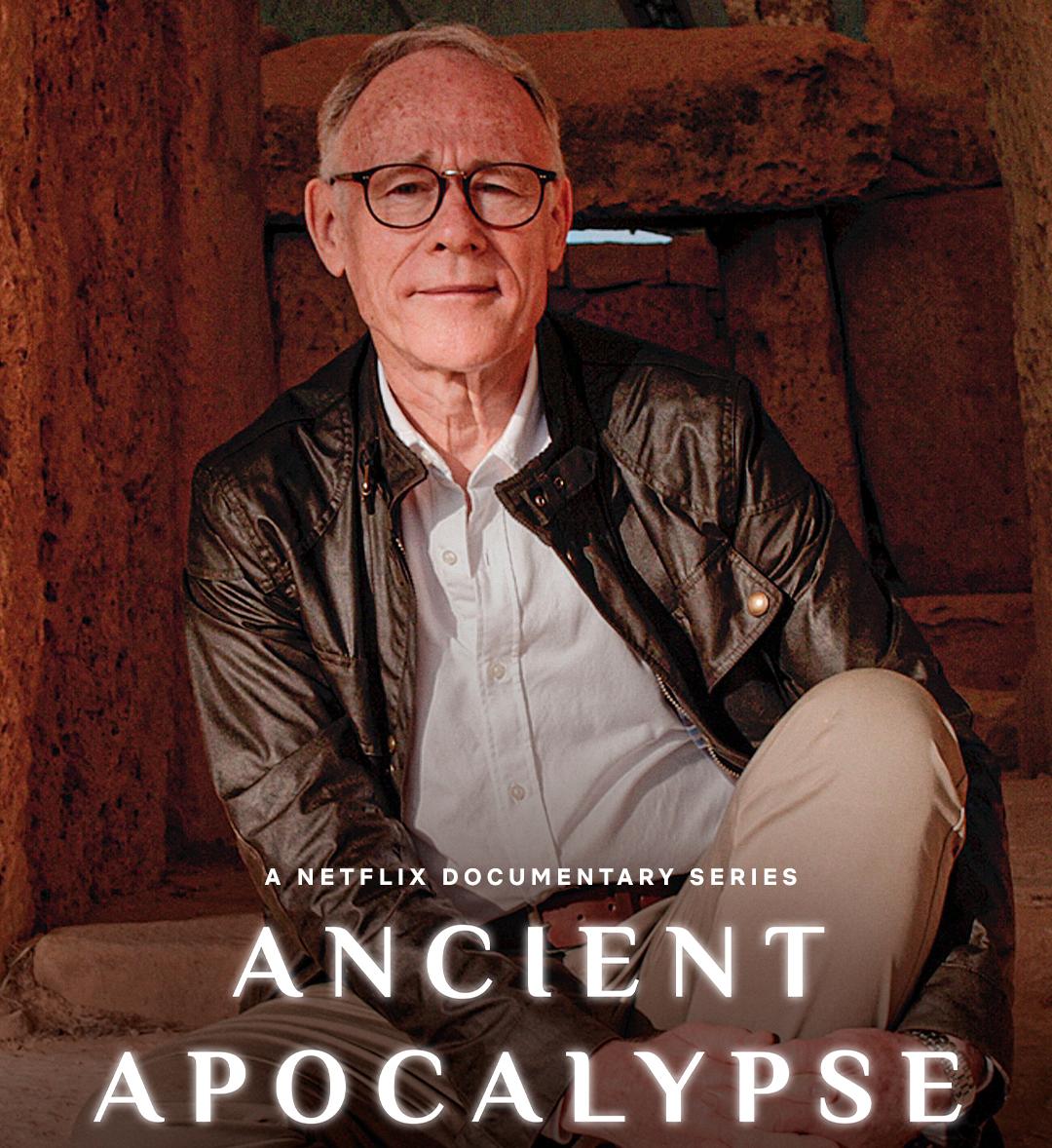 Graham Hancock ”Ancient apocalypse” på Netflix.