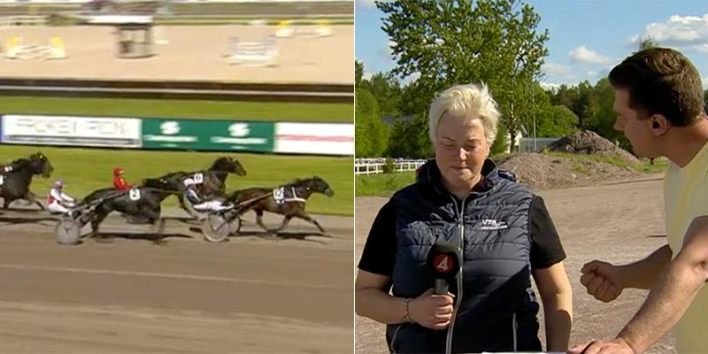 Ulrika Wällstedts Sourire Frö skrällde på V75 - och satte nytt banrekord